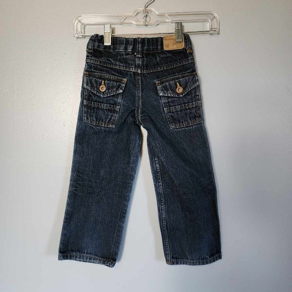 EUC OshKosh Genuine Kids 4T Adjustable waist jeans - Picture 2 of 5